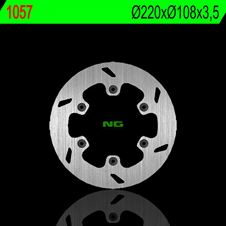 Disque frein arrière 1057 - disque,