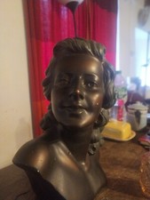 Publicité Antique - Mannequin Buste Buste Compteur Français Art Déco Années 1930