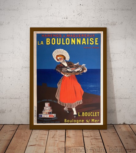 Poster affiche boulonnaise - la,