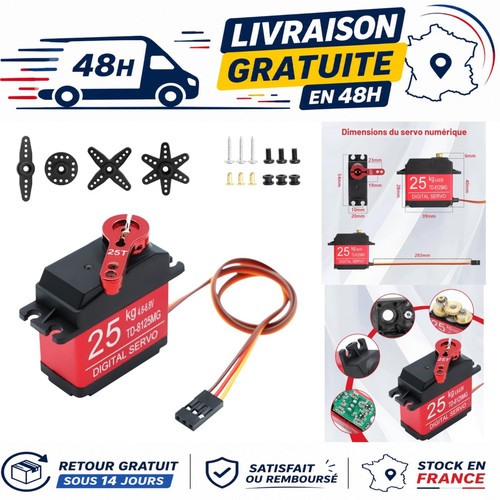 Servo numérique à - servo, 25