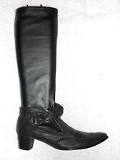 HAZIEL bottes stretch et cuir
