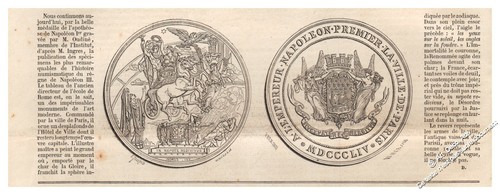 Napoleon apotheosis medal - napoleon's,