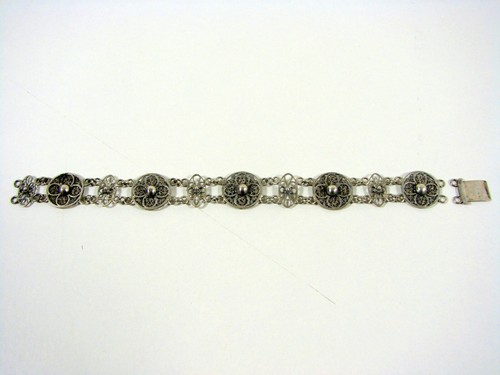 Vintage bracelet argent - bracelet, pays