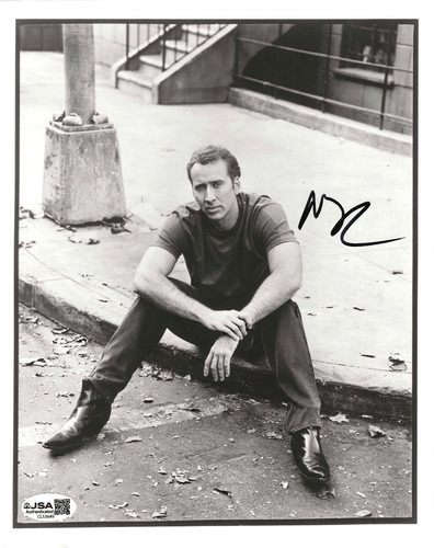 Nicolas nic cage signed - nicolas,