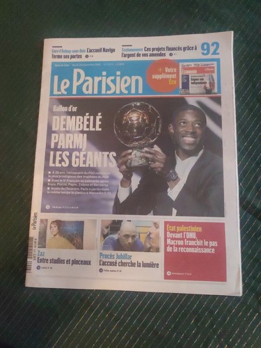Parisien 23 septembre - du,