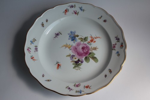 Meissen assiette porcelaine - meissen,