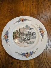 Assiette sur petit pied OBERNAI