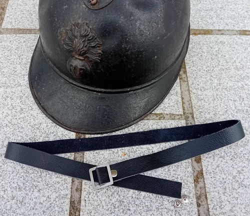 Ww1 jugulaire cuir pour - en,