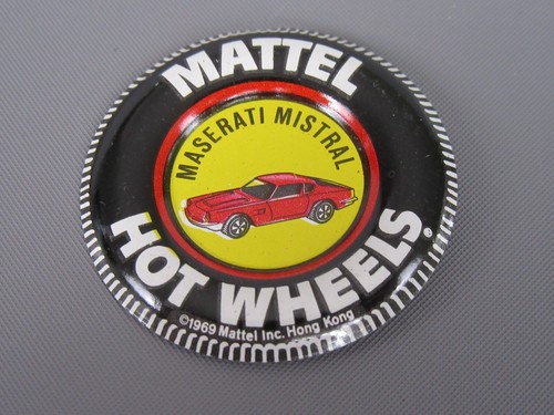 Badge métal hot wheels - badge,