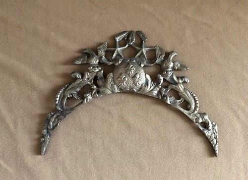 Ancien fronton horloge - ancien, d'horloge