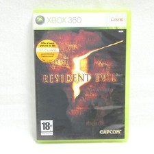 RESIDENT EVIL 5 XBOX 360 CAPCOM RE5 PAL FRA COMPLET AVEC NOTICE TBE