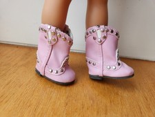 Chaussure botte cowgirl rose - chaussure,