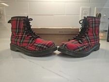 Dr. Martens 1460 Tartan J Red