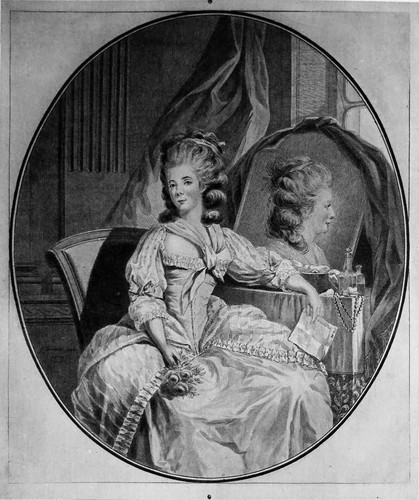 Madame gravure 19e - -,