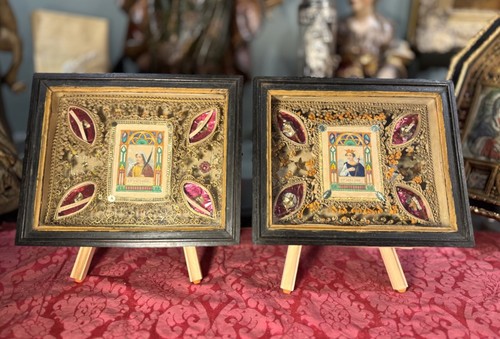 Paire reliquaires - paire, de