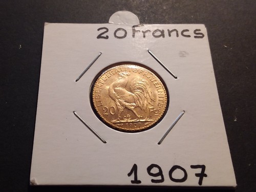 Francs coq 1907 - , .