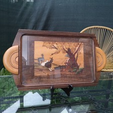 GRAND PLATEAU BASQUE ART DÉCO