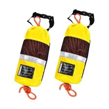 Sac de sauvetage aquatique avec corde pour canoë, bateau, canot, dériveur