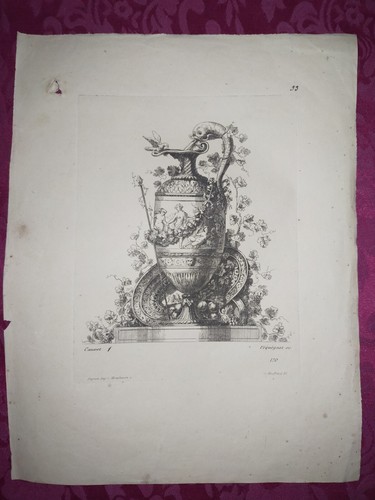 Gravure xix siècle ornements - gravure, siècle:ornements
