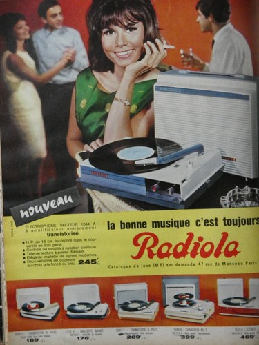 Publicité presse 1964 - de,