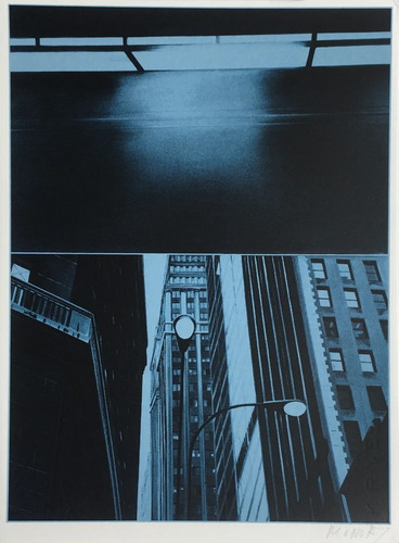 Jacques monory sérigraphie - monory,