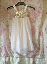 robe princesse à paillettes or 4-5a