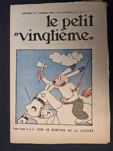 Tintin petit vingtième - tintin,