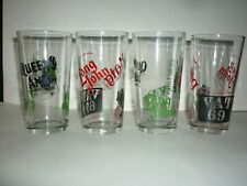 4 verres Ballantines Haig Vat