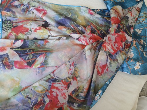 Foulard soie veritable - foulard, en