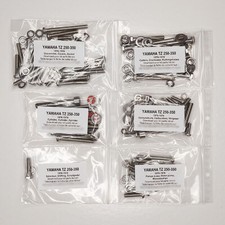 YAMAHA TZ 250 350 1976-1978 Kit vis CRUCIFORME moteur complet TZ250 TZ350