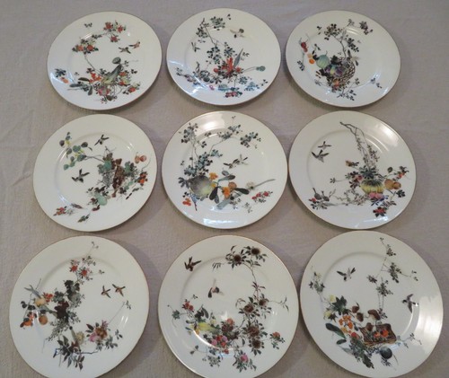 Assiettes porcelaine japonaise - assiettes,