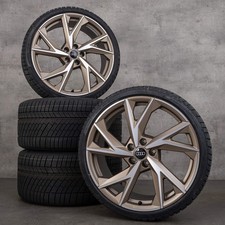 Audi R8 Roues hiver jantes 20 pouces 4S 4S0601025BS 4S0601025BR bronze mat NEUF