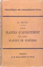 BOIS Les plantes d'appartement