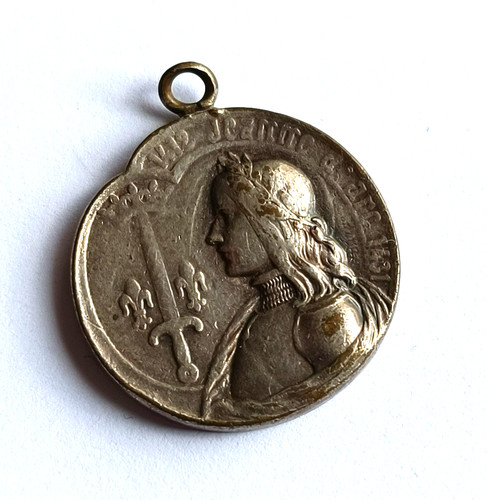 Médaille jeanne arc - médaille, d’arc