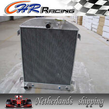 new 3core 1932 32 FORD HIBOY HI-BOY CHOPPED FORD ENGINE Aluminum Radiator