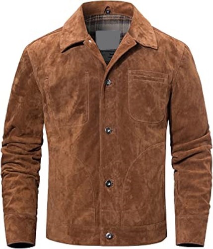 Manteau décontracté marron