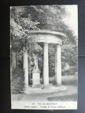 CP ancienne Chantilly (60) - Jardin anglais, temple de Vénus Callipyge