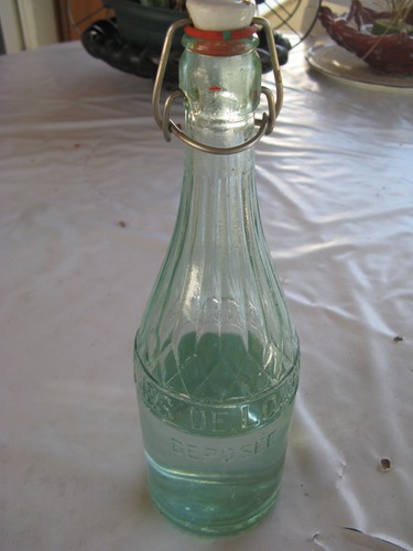 Bouteille ancienne brasserie - bouteille,