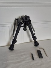 Adaptateur bipode rotatif à ressort réglable de 6-9 pouces pour fusil de chasse