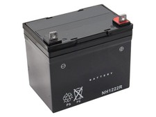 Batterie 12v 22ah pôle - 12v, (+