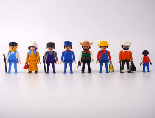 Playmobil western train - western,