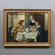 Tableau Ancien Scène