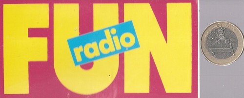 Autocollant radio fun - radio, radio-