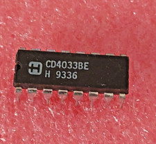 1pcs CD4033BE  IC DECADE COUNTER 5-BIT 16DIP   Hyundai