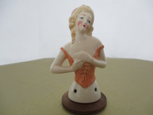 Vintage blond orange - orange, dress