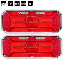 Feux Arrière Neon Indicateur Séquentiel IP67 6 Fonctions LED Effet Néon 12/24v