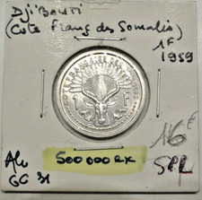 TERRITOIRE DES AFARS et des ISSAS 1 FR ALU 1959