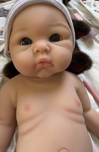 Silicone reborn baby doll - silicone,