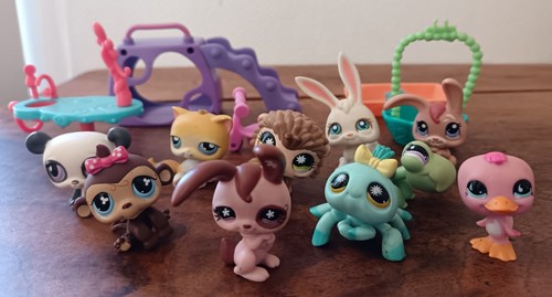 8 figurines lps - figurines,