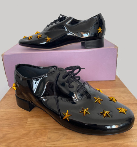 Repetto derbies cuir noir - repetto,